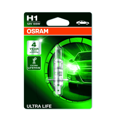 Лампа галогенна (OSRAM) Ultra Life 55W H1