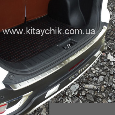Накладка на поріг багажника JAC S3 (зовнішня)