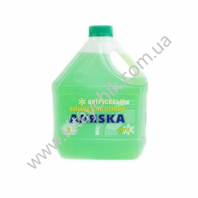 Омыватель стекла зимний АЛЯSКА цитрусовый -20 3л