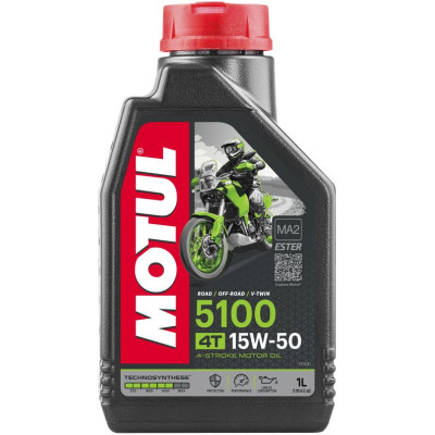 Масло моторное MOTUL 5100 4T SAE 15W50 (1L)