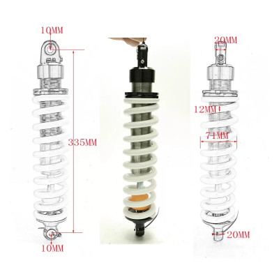 Амортизатор задний 335 мм (втулка/втулка)