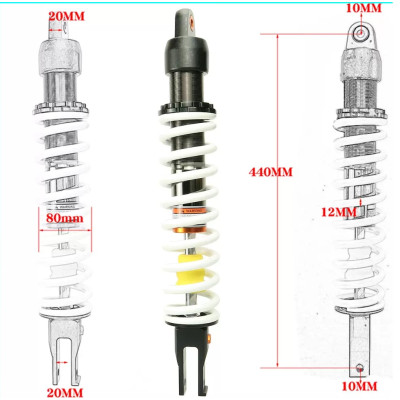 Амортизатор задний 440 мм Kovi/Kayo/Geon